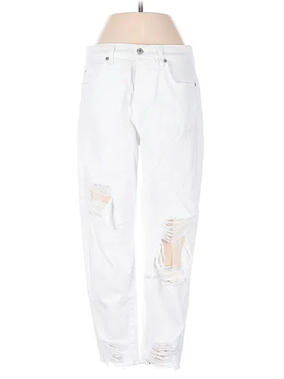 Pre-owned 7 For All Mankind Jeans In White