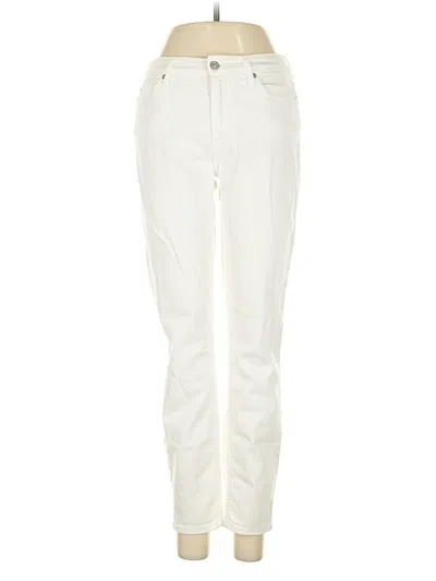 Pre-owned 7 For All Mankind Jeans In White