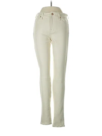 Pre-owned 7 For All Mankind Jeans In White