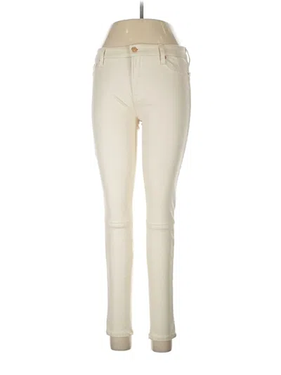Pre-owned 7 For All Mankind Jeans In White