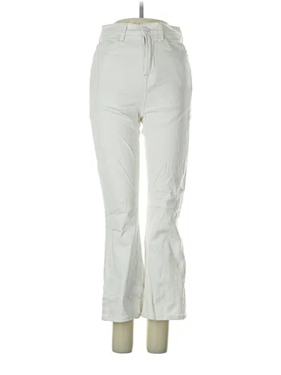 Pre-owned 7 For All Mankind Jeans In White