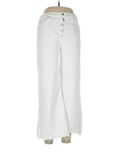 Pre-owned 7 For All Mankind Jeans In White