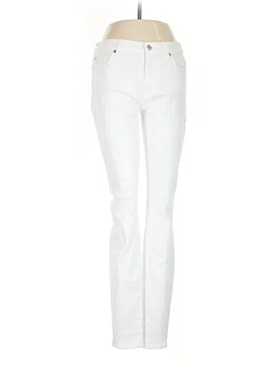 Pre-owned 7 For All Mankind Jeans In White