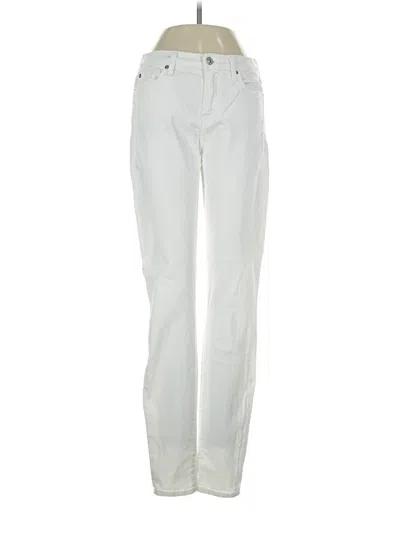 Pre-owned 7 For All Mankind Jeans In White