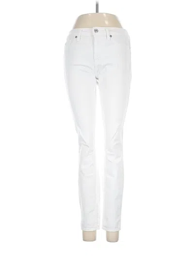 Pre-owned 7 For All Mankind Jeans In White