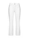 7 For All Mankind Ali High-waist Casablanca Classic Flare Jean In White