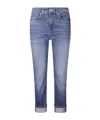 7 For All Mankind Jeans With Belt Loops In Blue