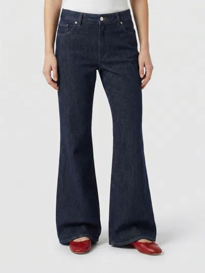 7 For All Mankind Jeans Woman  In Blue