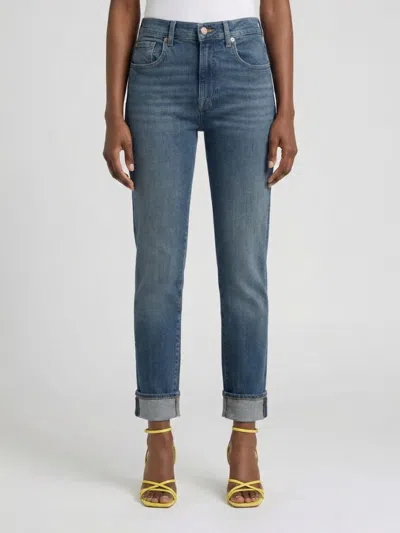 7 For All Mankind Jeans Woman  In Blue