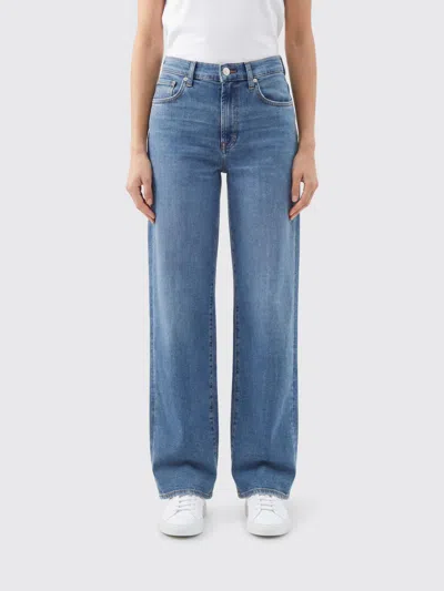 7 For All Mankind Jeans Woman  In Blue