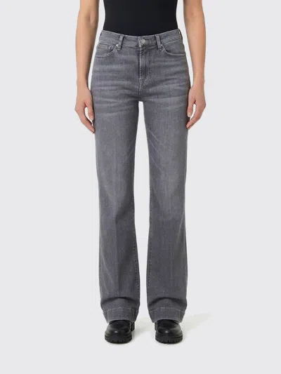 7 For All Mankind Jeans Woman  In Gray