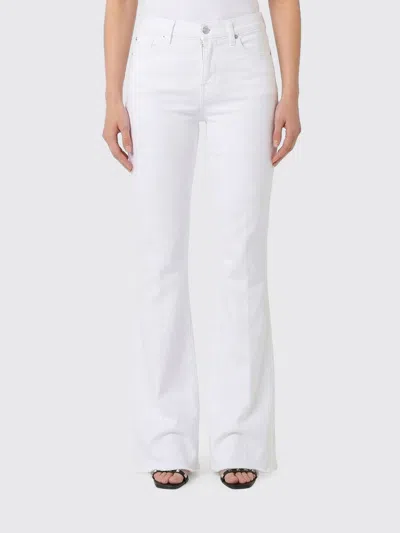 7 For All Mankind Jeans Woman  In White