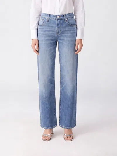 7 For All Mankind Jeans Woman Color Blue
