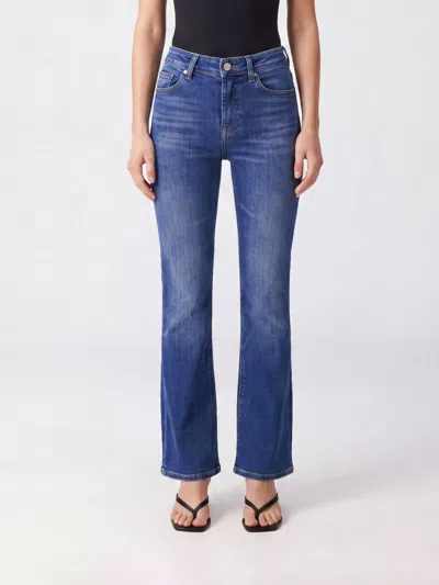 7 For All Mankind Jeans Woman Color Blue