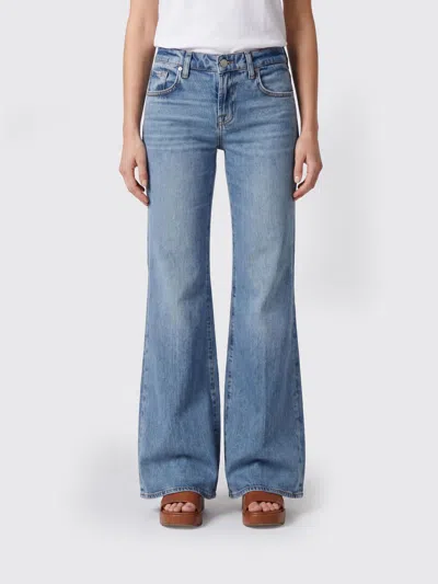 7 For All Mankind Jeans Woman In Blue