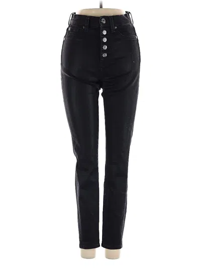 Pre-owned 7 For All Mankind Jeggings In Black