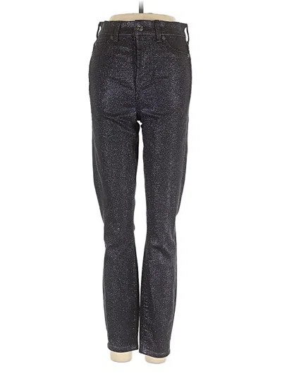 Pre-owned 7 For All Mankind Jeggings In Black