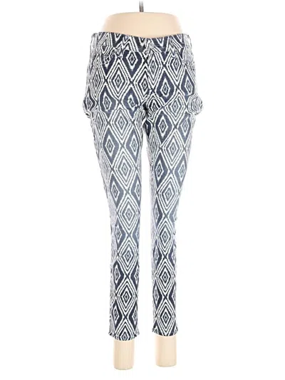 Pre-owned 7 For All Mankind Jeggings In Blue