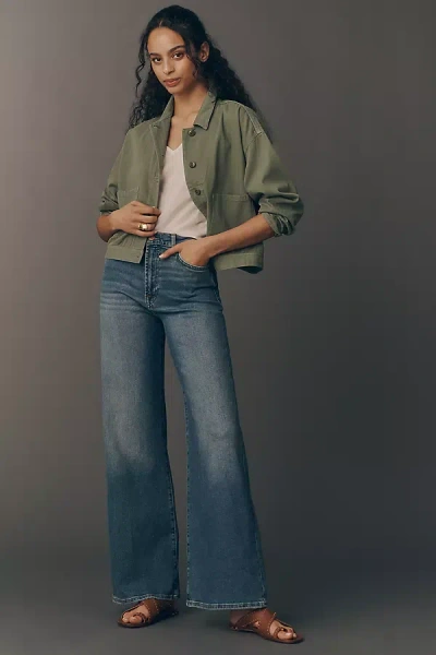 7 For All Mankind Jo High-rise Flare Jeans In Blue