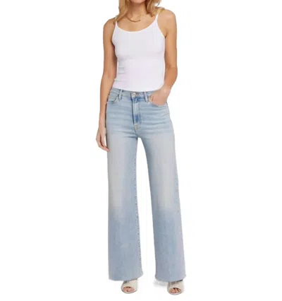 7 For All Mankind Jo Ultra High Rise Denim In Sunday In Multi