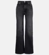 7 For All Mankind Jo Wide-leg Jeans In Blue