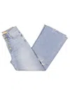 7 FOR ALL MANKIND JO WOMENS ULTRA HIGH RISE DESTROYED CROPPED JEANS