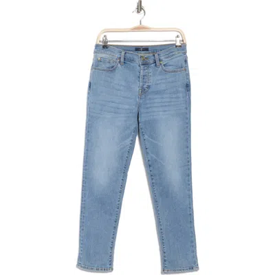 7 For All Mankind Josefina Ankle Crop Boyfriend Jeans In Thimble