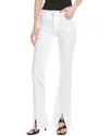 7 For All Mankind Josefina Broken Twill White Feminine Boyfriend Jean In White