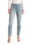 7 For All Mankind Josefina High Waist Ankle Boyfriend Jeans In Amuse Me In Multi