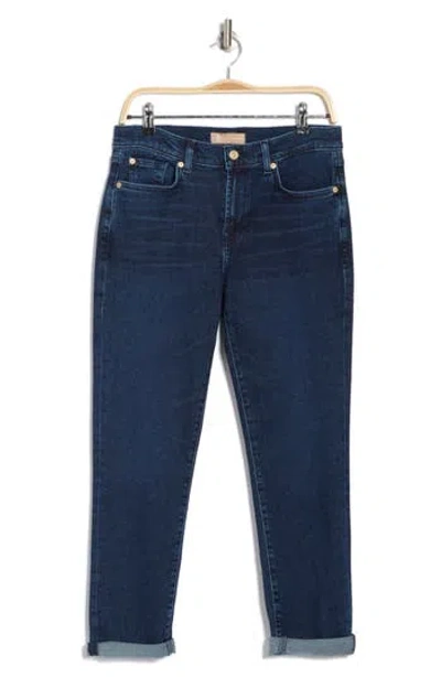 7 For All Mankind Josefina High Waist Skinny Jeans In Paradise Cove
