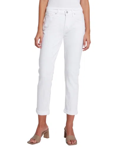 7 For All Mankind Josefina White Boyfriend Jean In Multi