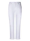 7 For All Mankind Josefina White Jeans In White