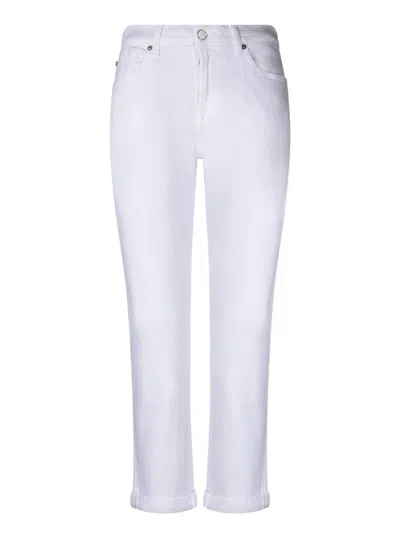 7 For All Mankind Josefina White Jeans