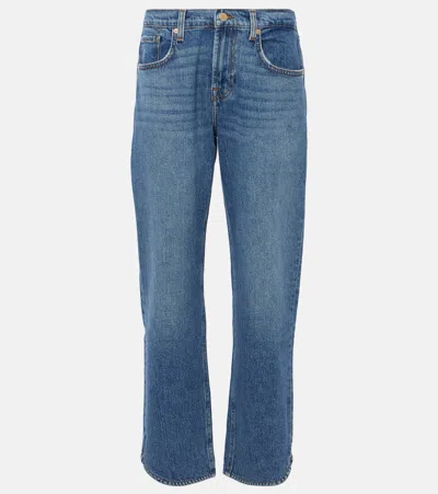 7 For All Mankind Julia Boyfriend Jeans In Blue