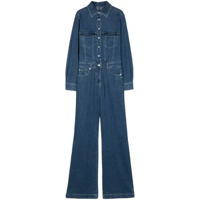 7 For All Mankind Jumpsuits In Blue