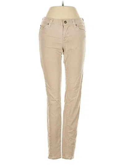 Pre-owned 7 For All Mankind Khaki Pant In Brown
