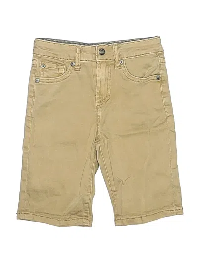 Pre-owned 7 For All Mankind Kids' Khaki Pant In Brown