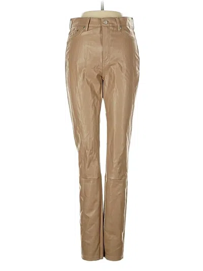 Pre-owned 7 For All Mankind Khaki Pant In Tan