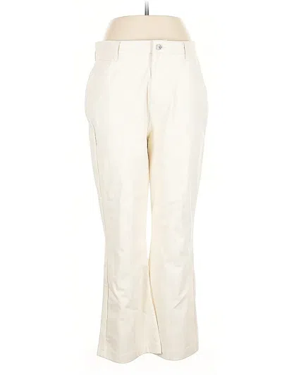 7 For All Mankind Khaki Pant In White