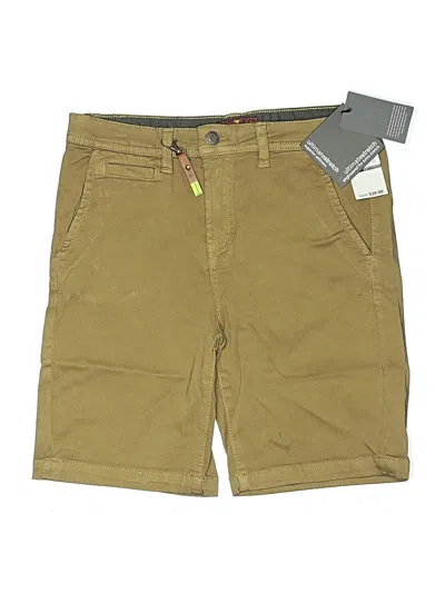 Pre-owned 7 For All Mankind Kids' Khaki Shorts In Brown