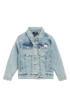 7 For All Mankind Kids' Denim Jacket In Blue