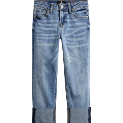 7 For All Mankind Kids' Josefina Boyfriend Jeans In Blue