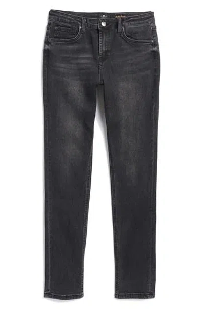 7 For All Mankind Kids' Paxtyn Skinny Jeans (big Kid) In Black
