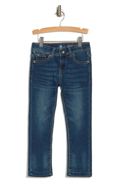 7 For All Mankind Kids' Slimmy Jeans In Heritage Blue