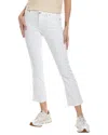 7 FOR ALL MANKIND KIMMIE CROP CLEAN WHITE BOOTCUT JEAN