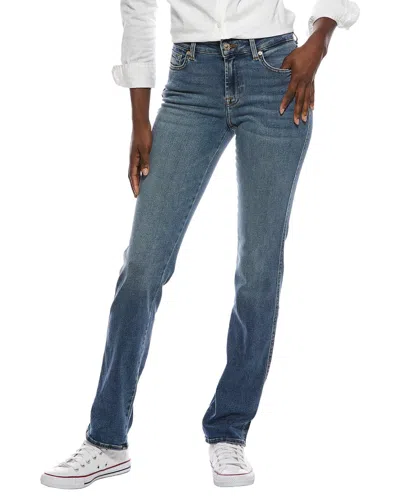 7 For All Mankind Kimmie Felicity Straight Jean In Animal Print