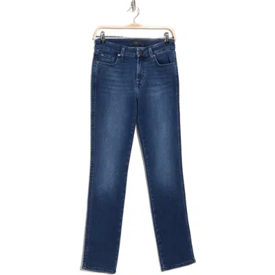7 For All Mankind Kimmie High Waist Straight Leg Jeans In Horizon