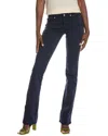 7 For All Mankind Kimmie Maritime Blue Form Fitted Bootcut Jean In Blue