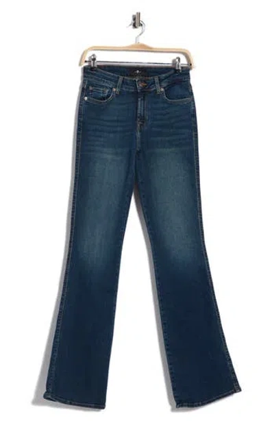 7 For All Mankind Kimmie Mid Rise Bootcut Jeans In Blue