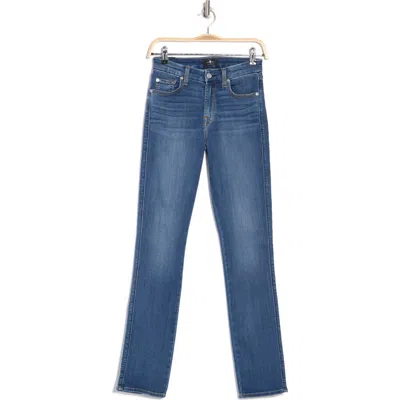 7 For All Mankind Kimmie Straight Leg Jeans In Silovstry